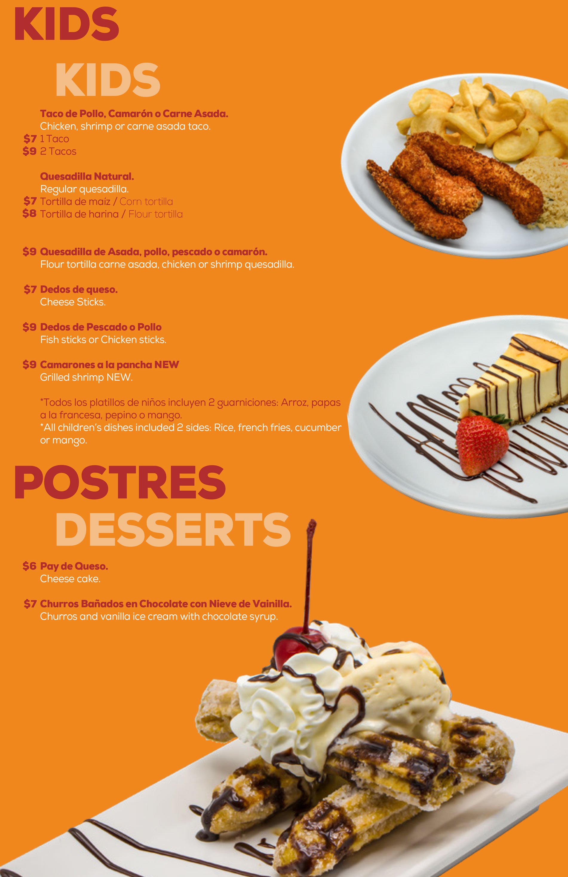 El Coco Pirata Hot Dishes Menu Mariscos Denver, CO