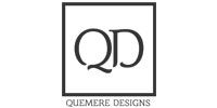 Black-and-white QD logo with the text “QUEMERE DESIGNS” beneath it.