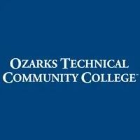 Ozarks Technical Community College logo, white text on a blue background.