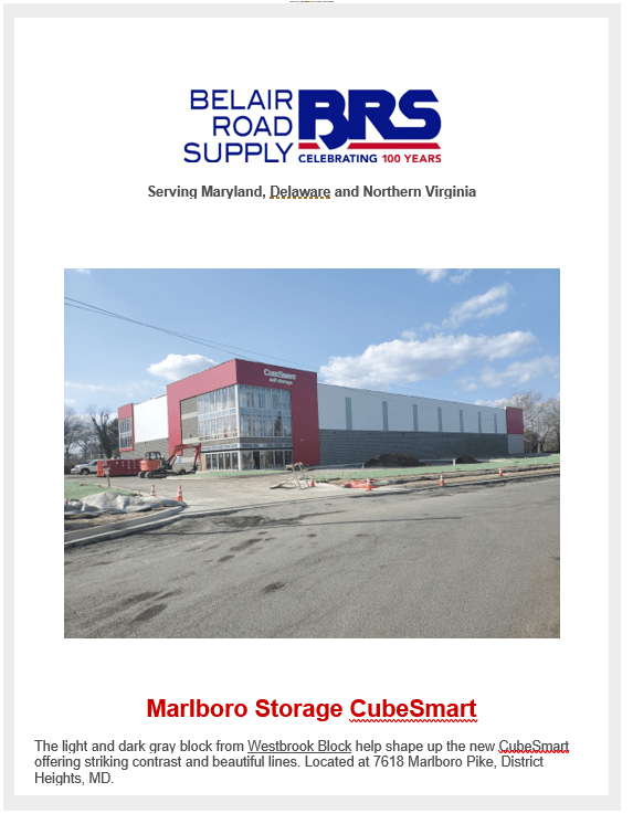 Belair Road Supply Co Inc Newsletters Baltimore, MD