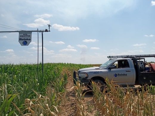 Reinke irrigation truck