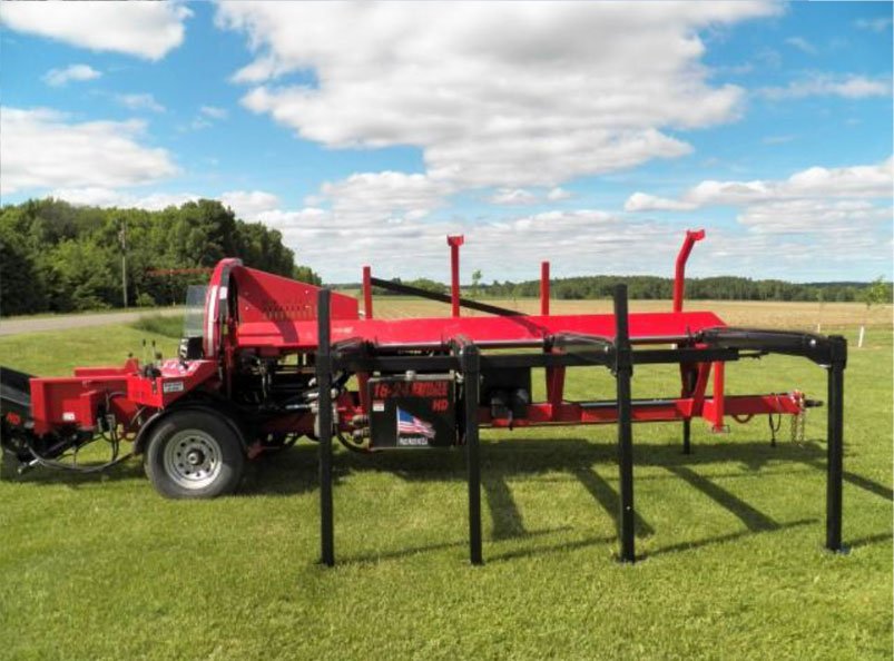 1824 Diesel Firewood Processor in Dorchester, Wisconsin Brute Force USA