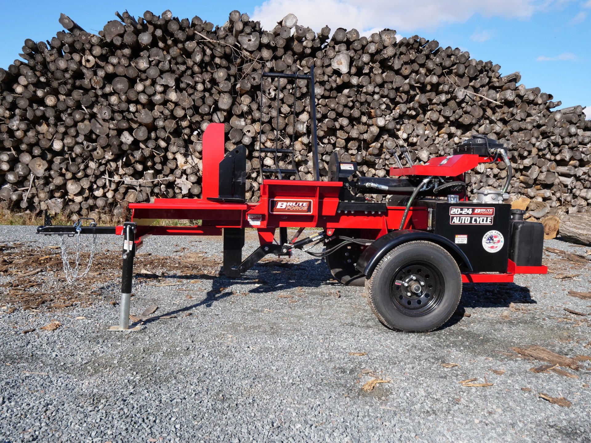 Commercial Log Splitter Dorchester, WI Brute Force