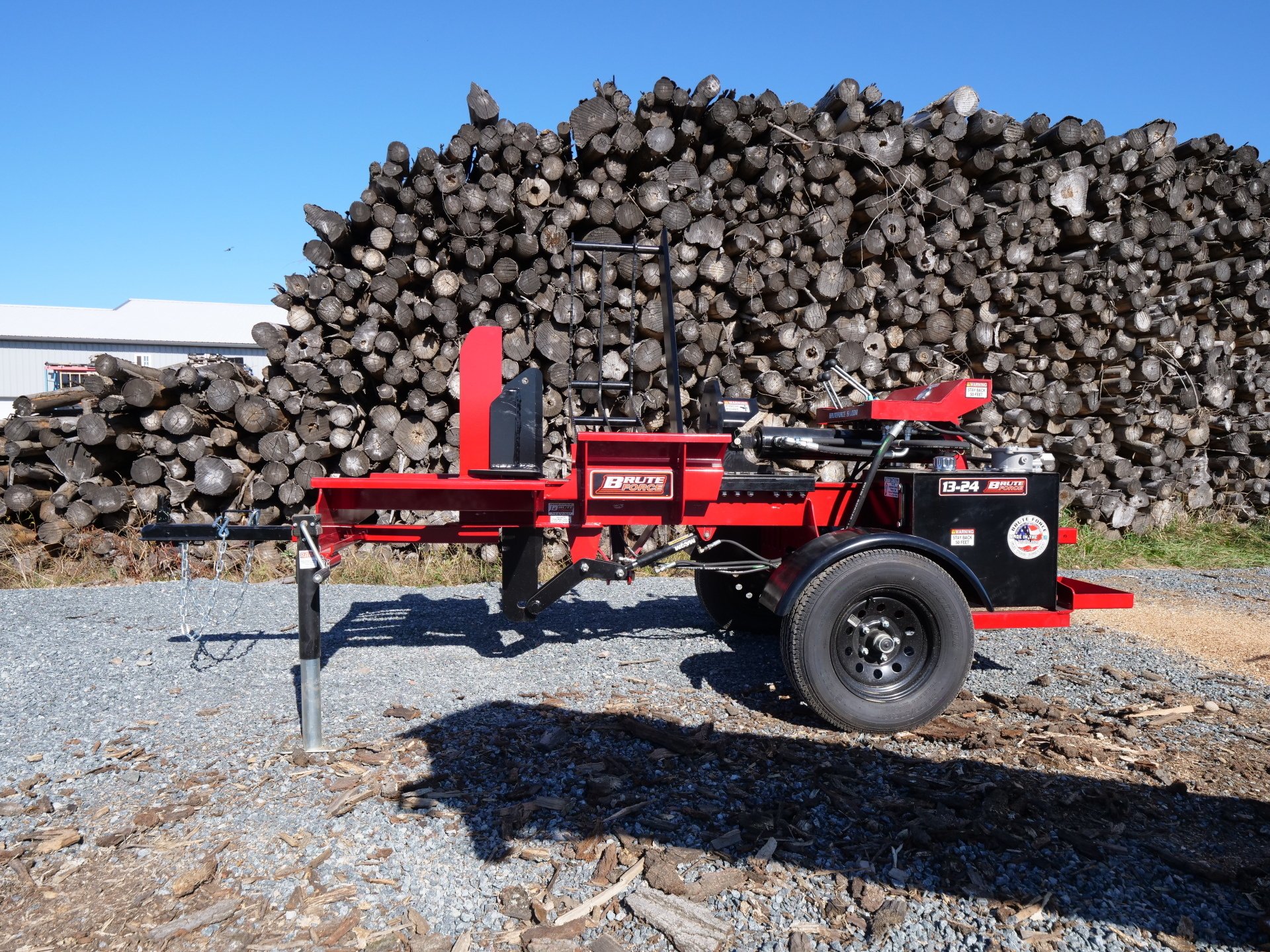 Commercial Log Splitter Dorchester, WI Brute Force