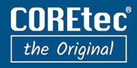 COREtec logo with tagline “the Original” on a blue background