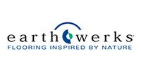 Earthwerks logo with tagline “Flooring Inspired by Nature” on a white background