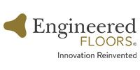 Engineered Floors logo with gold icon and gray text, tagline “Innovation Reinvented”