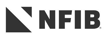 NFIB logo in black and white with a stylized triangular mark and bold letters