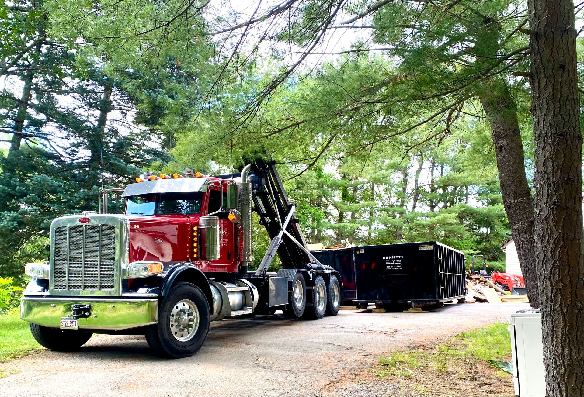 Dumpster Rental Trucking Medfield, MA