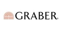 GRABER logo with a stylized sunrise icon in peach and black text