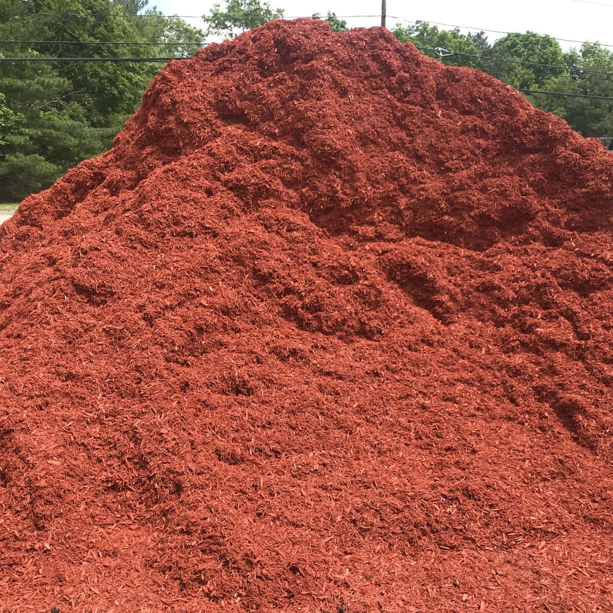 Red Mulch Color Mulch Landscaping Supply | Uxbridge, MA