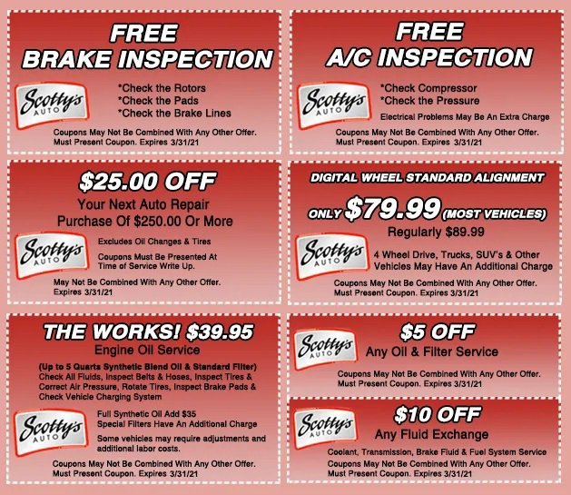 Scotty's Auto Coupons Fort Myers, FL