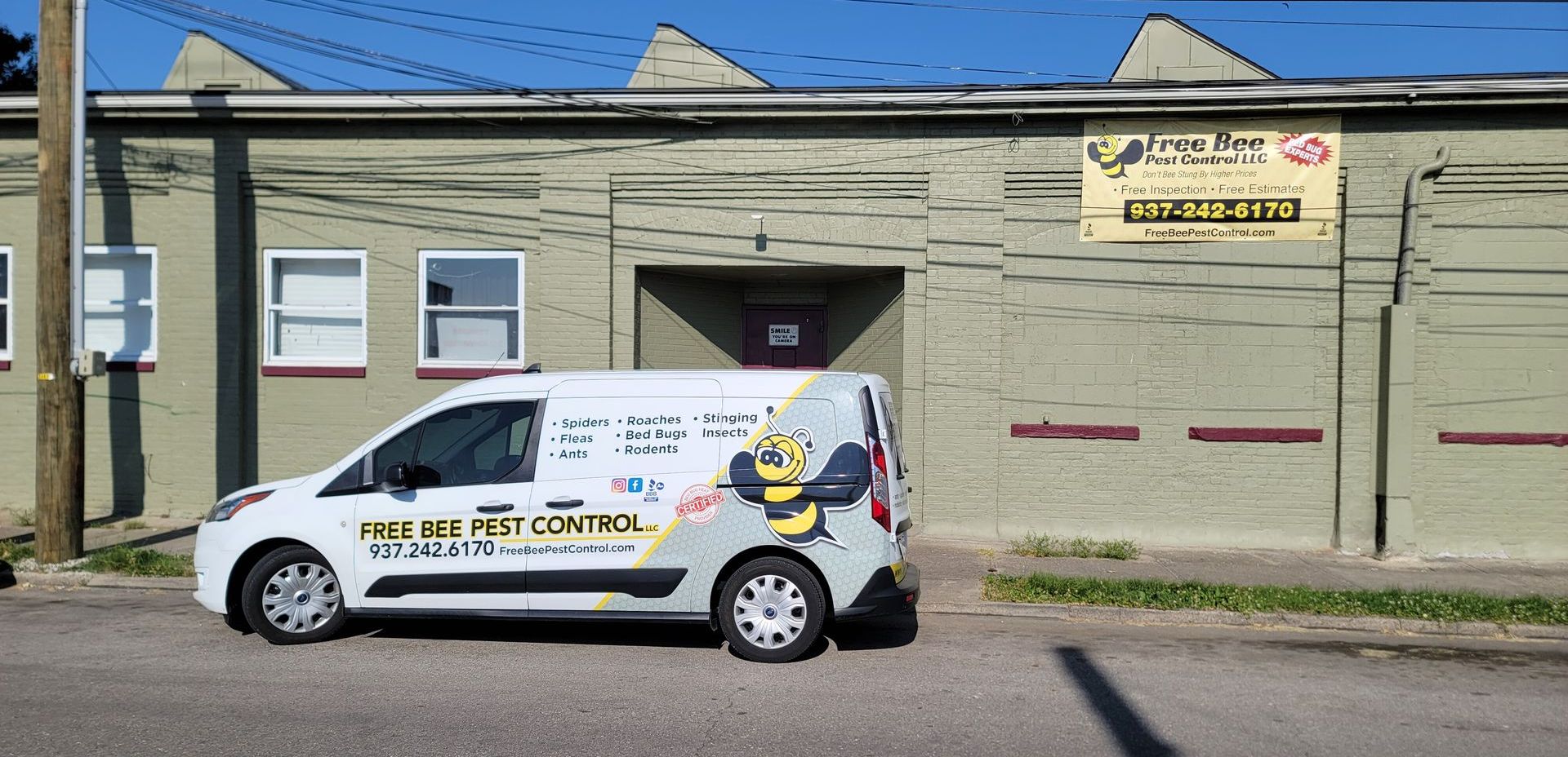 Contact Free Bee Pest Control LLC Best Pest Control Dayton, OH