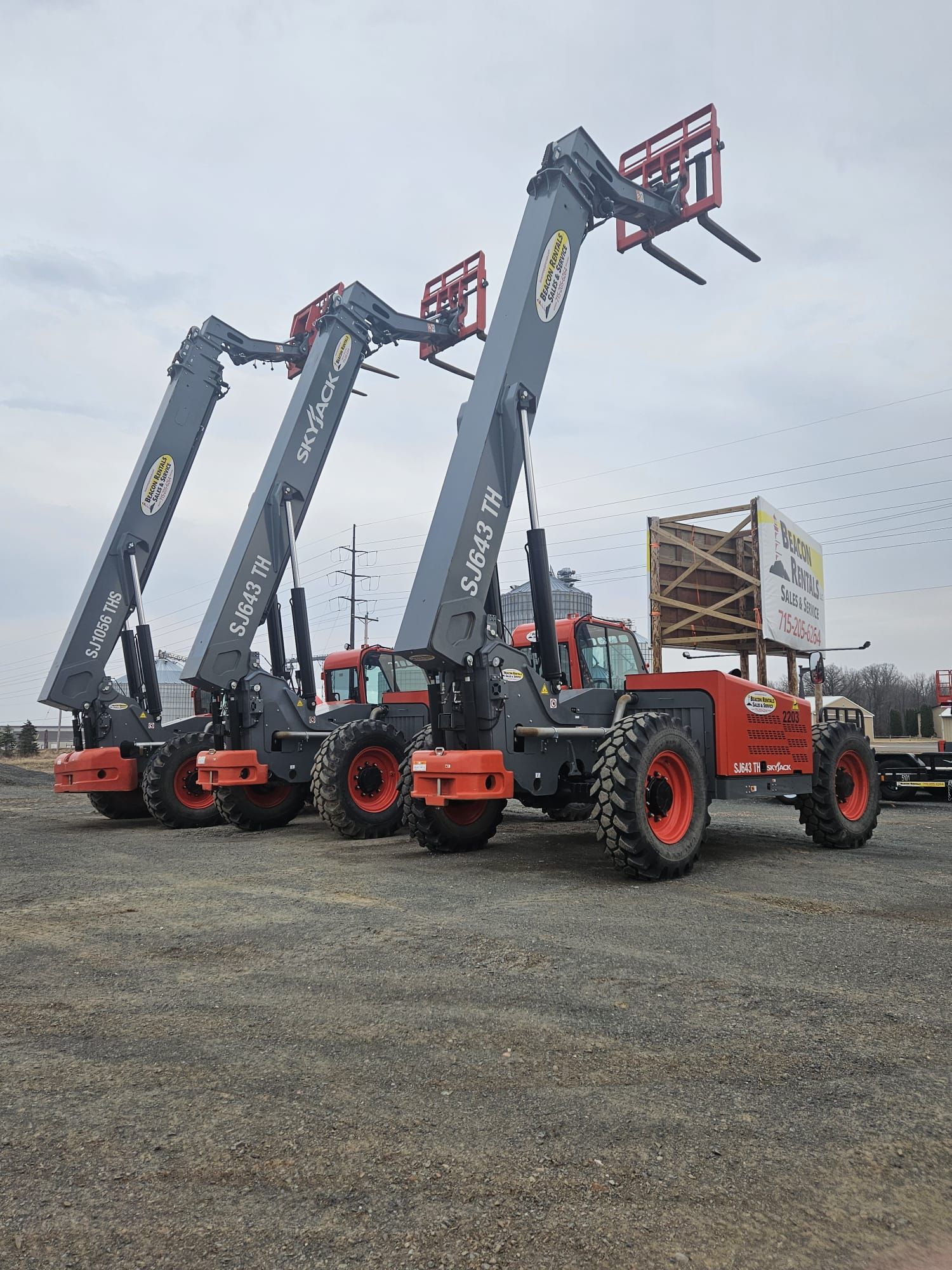 Telehandlers Rental Hayward | Beacon Rentals Sales & Service