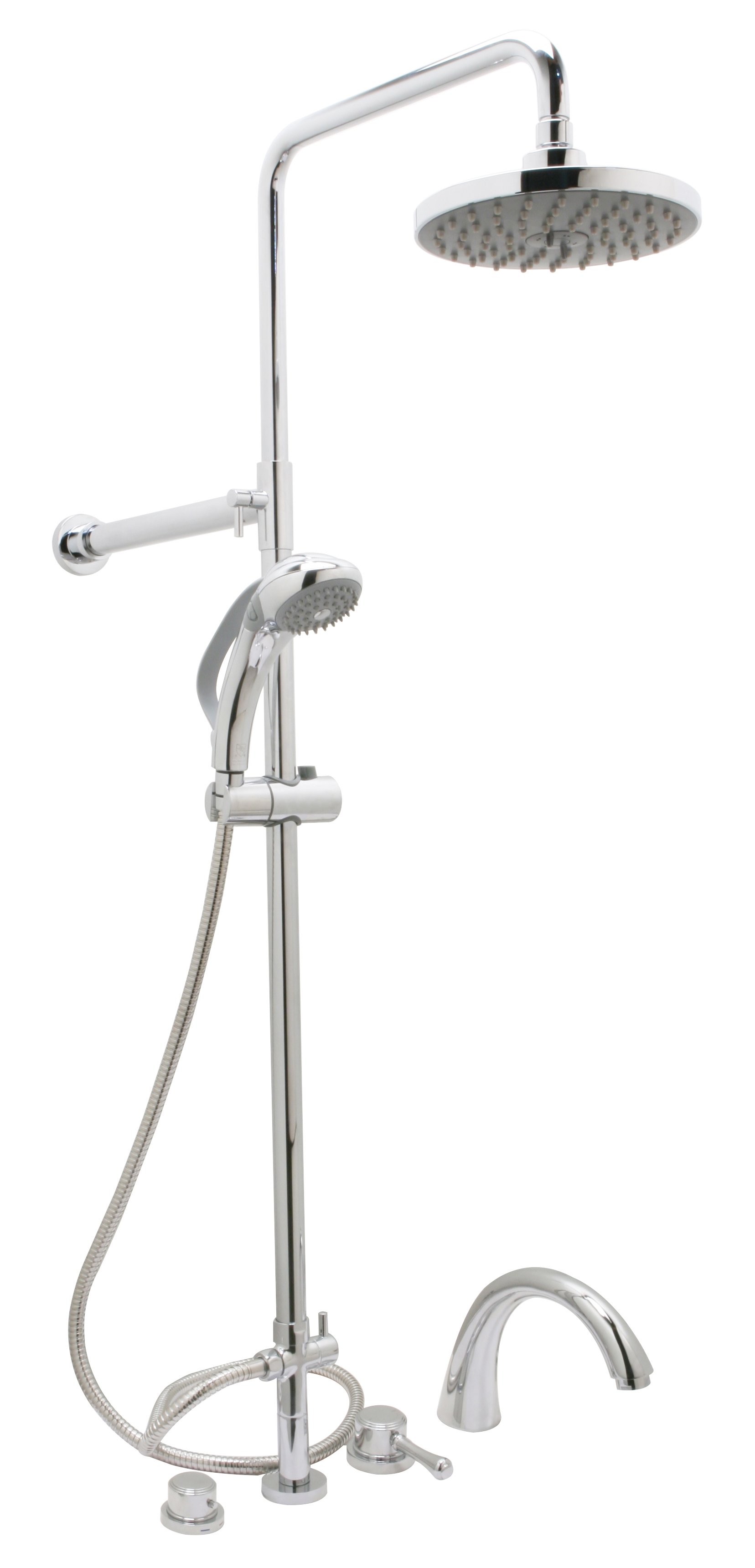 Rainfall Showerhead Tub Feature Boca WalkIn Tubs