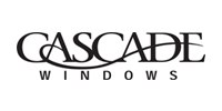 Logo for Cascade Windows, a window company. The word 