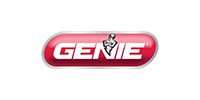 Genie logo: Red, rounded rectangle with white