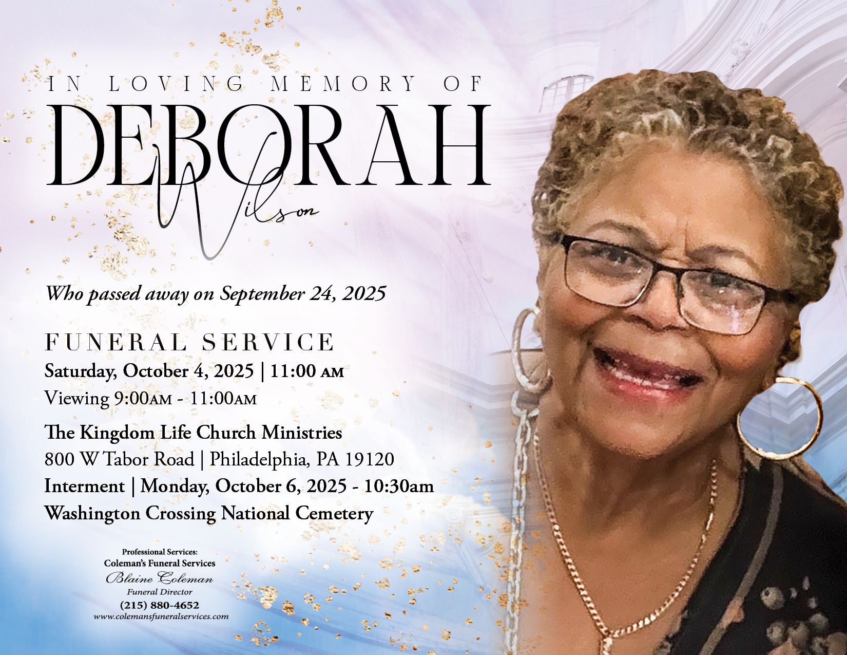 Funeral Services For Debbie Laske
