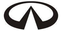 Infiniti car logo: a stylized emblem featuring a central triangle within an oval.