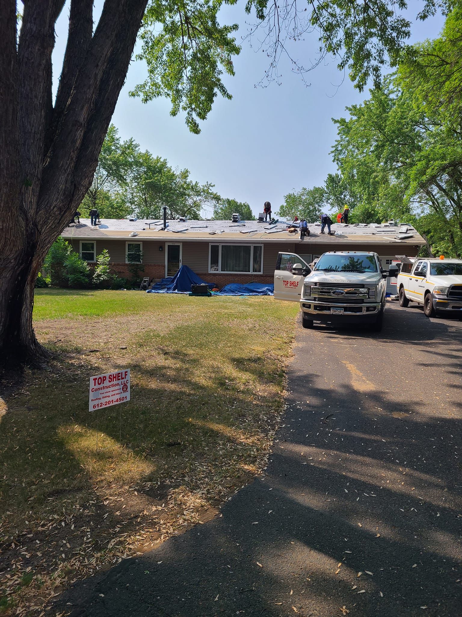 Roofing Company North Branch, MN Top Shelf Construction