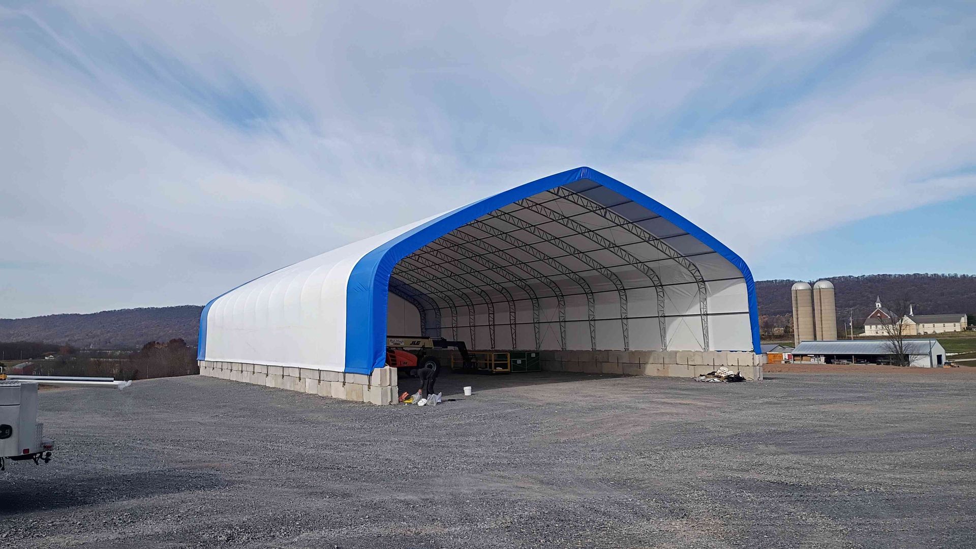 Retractable Hoop Building Hoop Buildings DE | NJ | Russellville Hoop Buildings