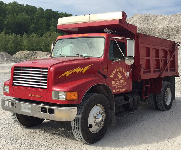 Wayne's Hauling & Landscape Supplies Aggregate Hauler Howard County, MD