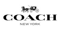 COACH New York logo with a black horse-drawn carriage above the word COACH