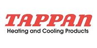 The Tappan logo: red text that reads 
