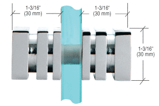 A drawing of a fence with measurements on it