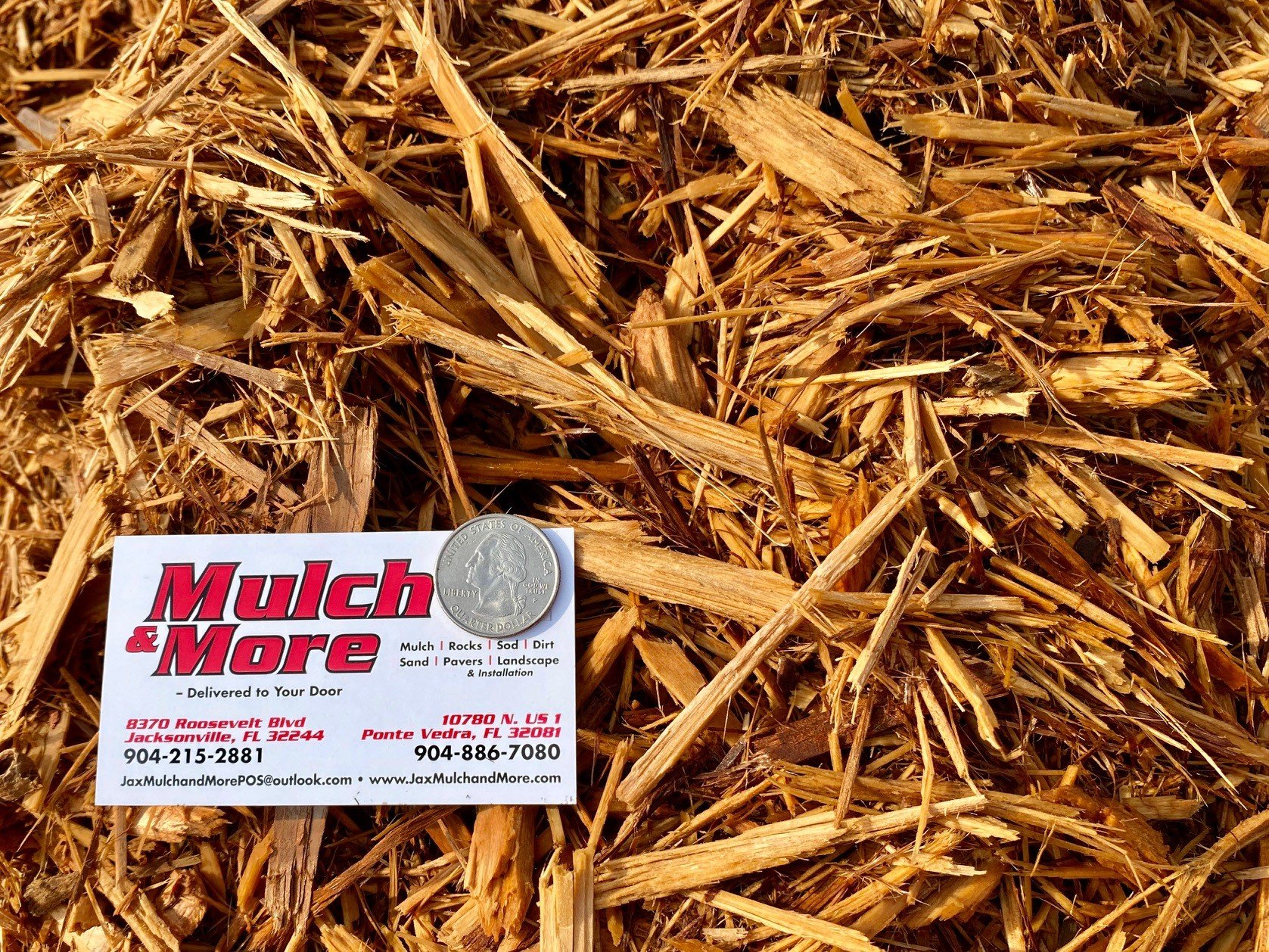 Colored Mulch Landscaping Materials Ponte Vedra, FL