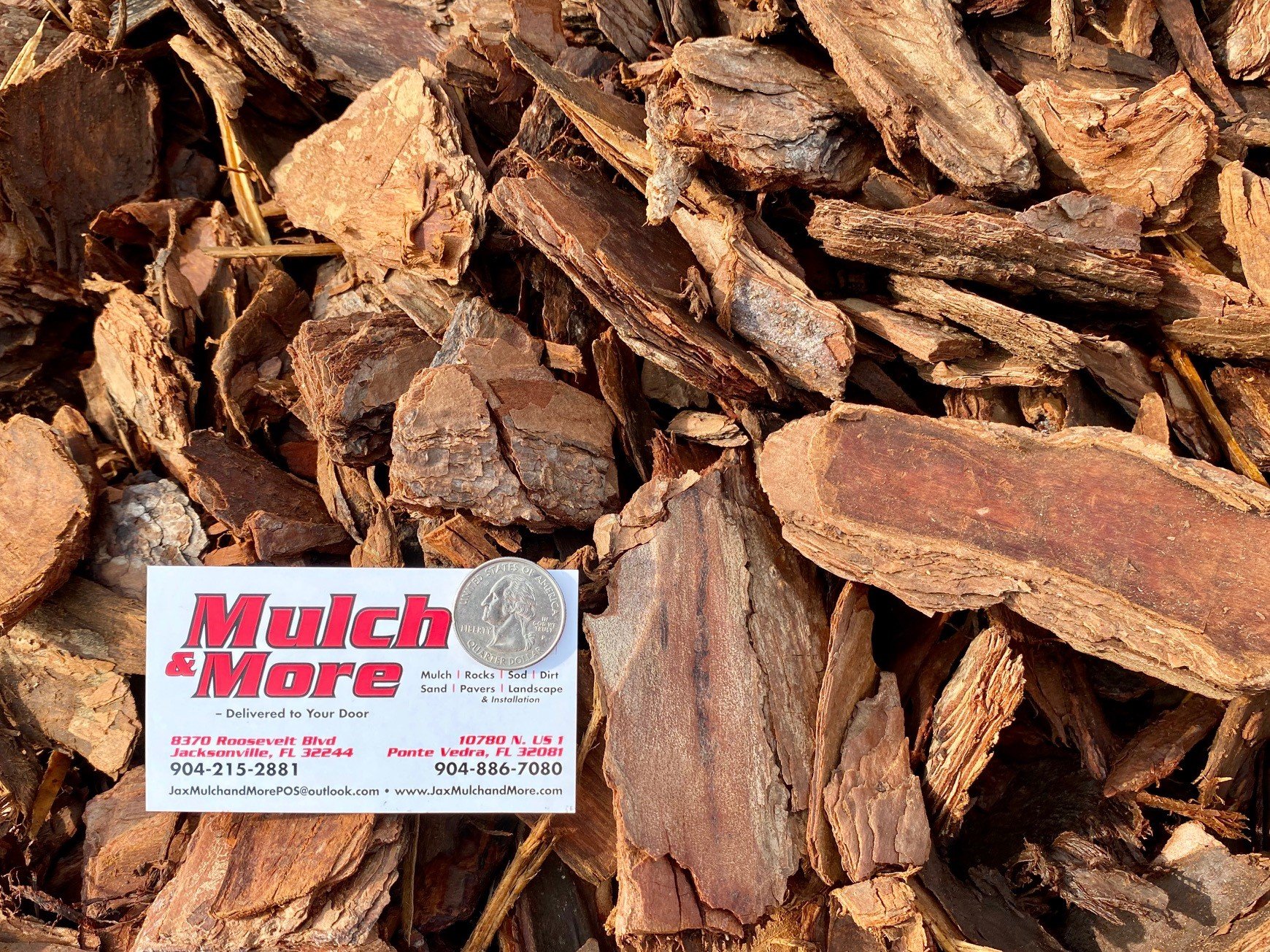 Colored Mulch Landscaping Materials Ponte Vedra, FL