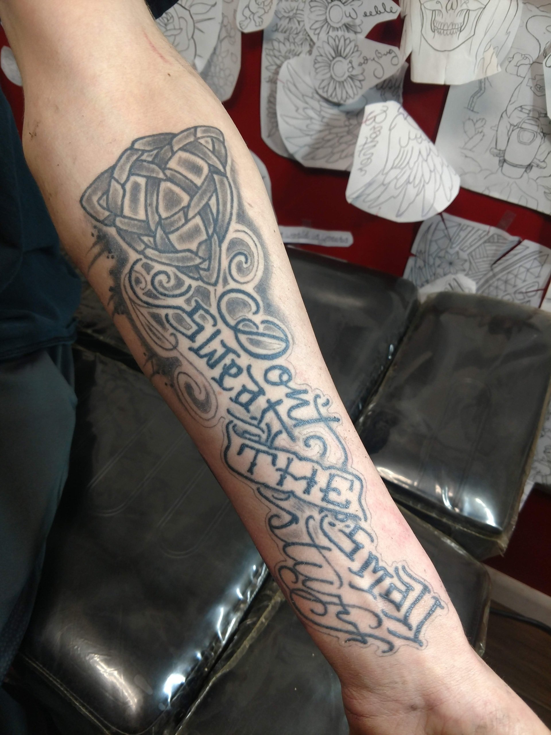 Branded Man Tattoo Tattoos by Isaac Grand Forks, ND