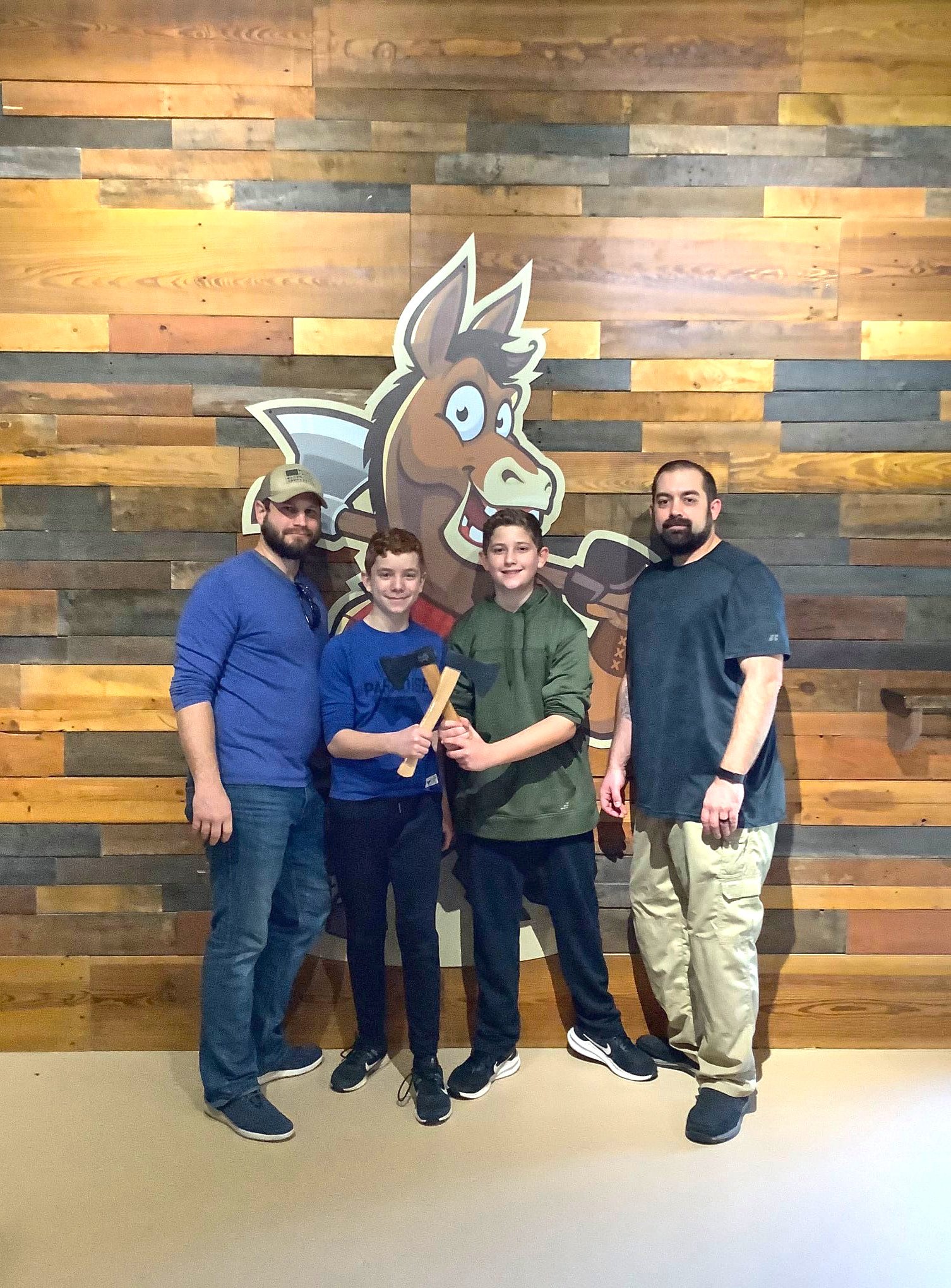 Axe Throwing Denison, TX Denton, TX The Horse's Axe