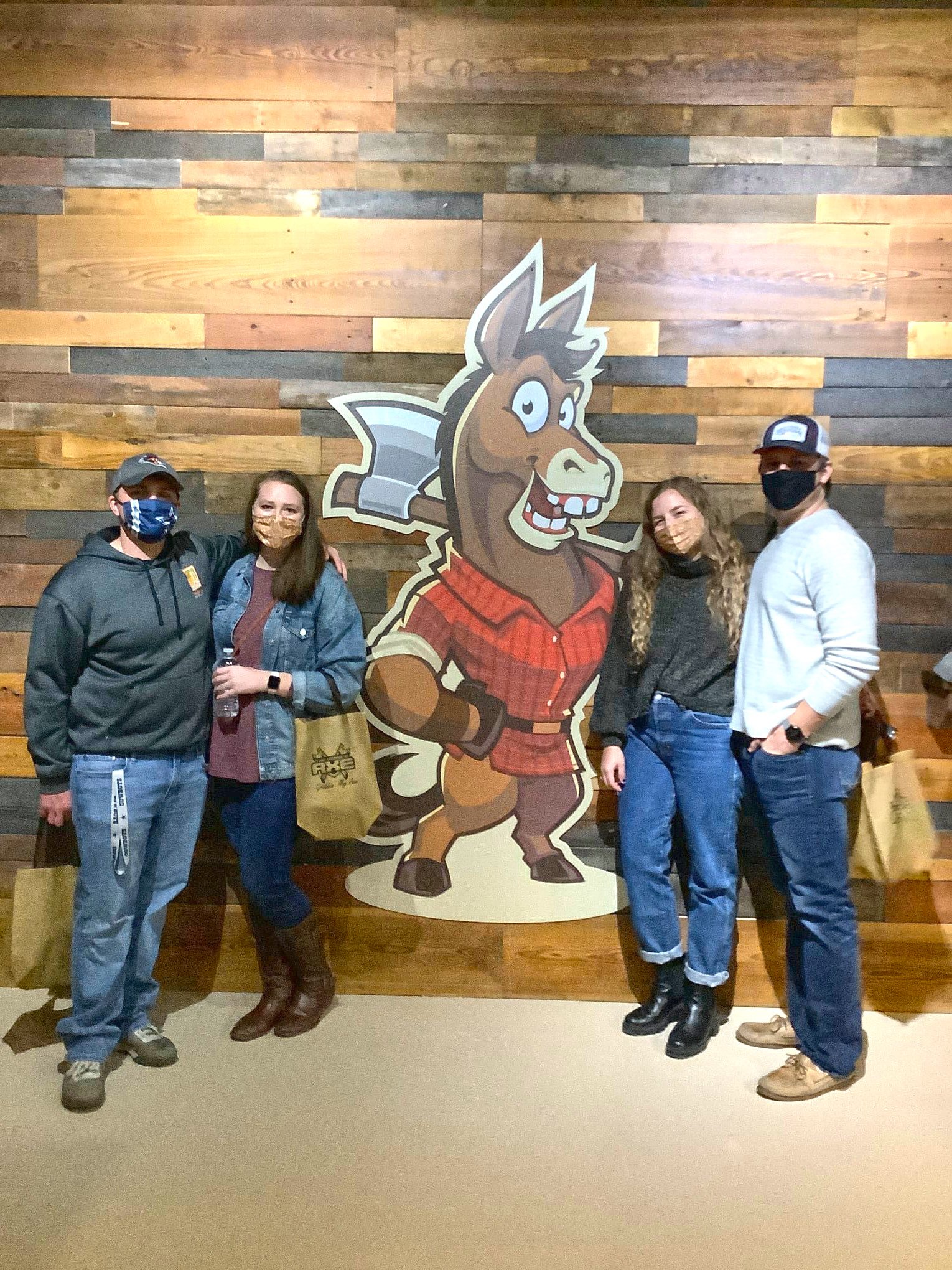 Axe Throwing Denison, TX Denton, TX The Horse's Axe