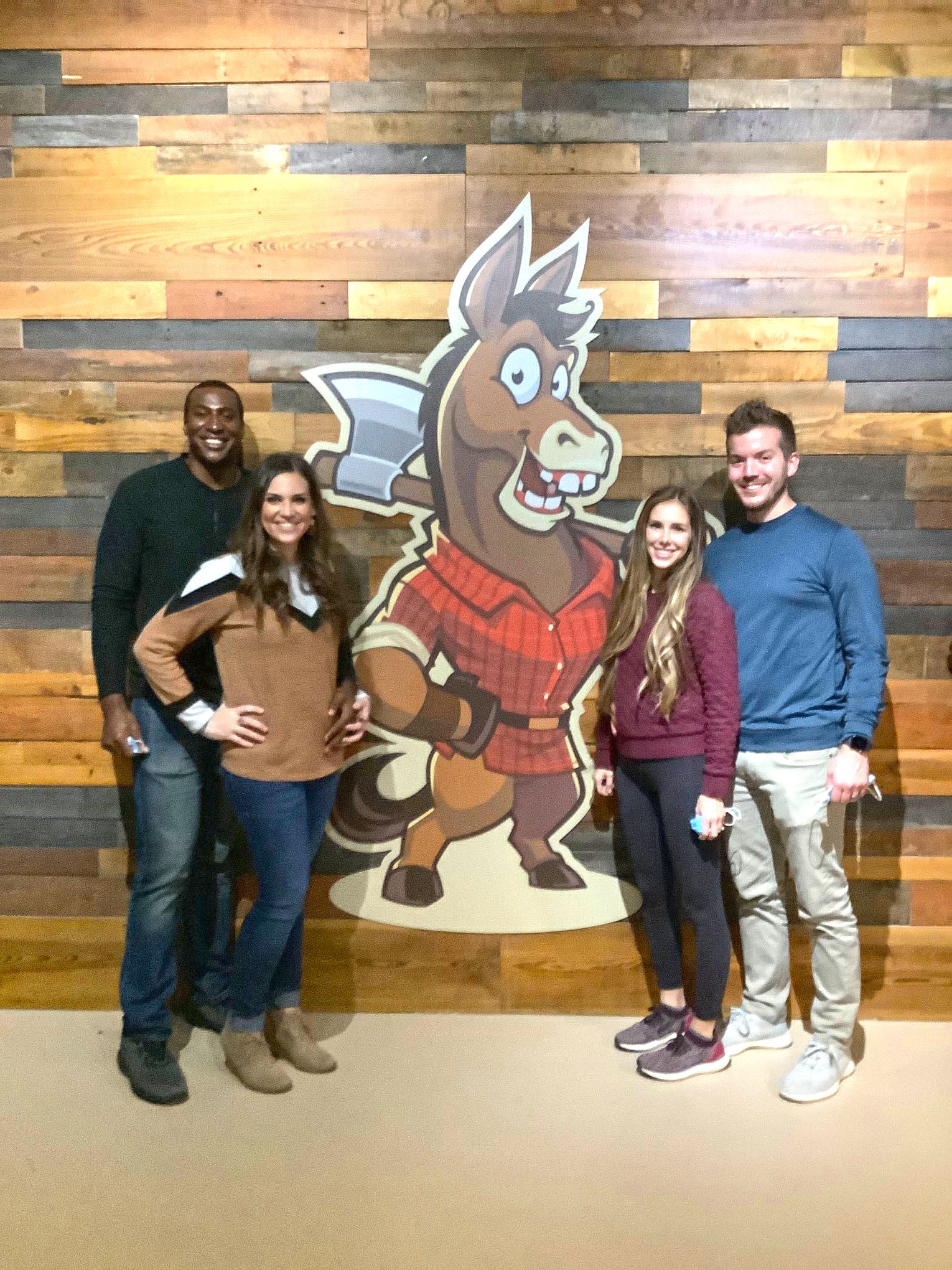 Axe Throwing Denison, TX Denton, TX The Horse's Axe