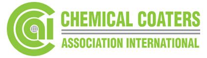 Chemical Coaters Association International logo in green and gray with stylized circular icon and text
