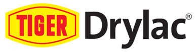 Tiger Drylac logo in yellow, red, and black text on a white background