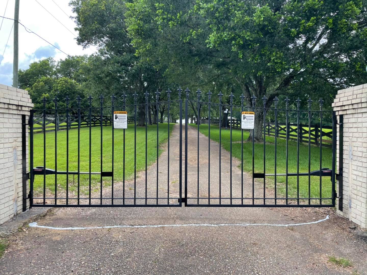 Driveway Gates Baton Rouge LA Covington LA Secure Access