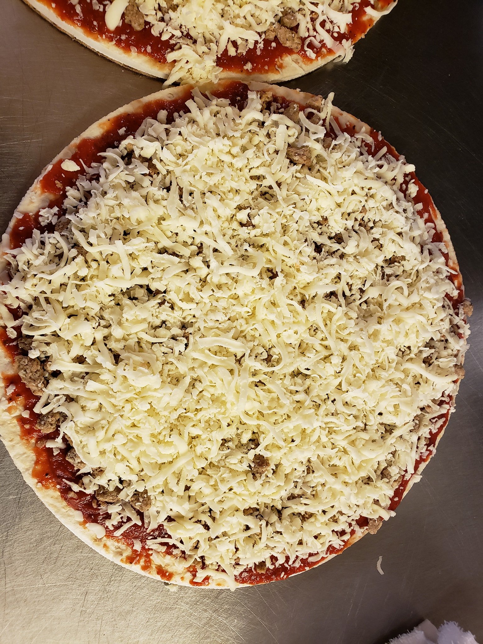 Single Topping Pizzas Garlic Toast Rochester, MN