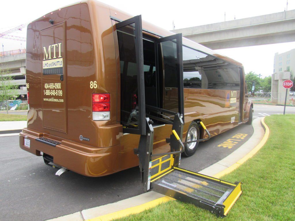 ADA WheelchairAccessible Coach Rentals Atlanta Metro Area