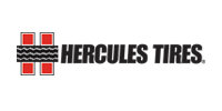 The hercules tires logo is on a white background.