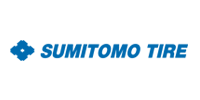 A blue logo for sumitomo tire on a white background.