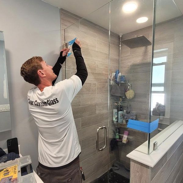 Custom Shower Doors Shower Glass Installation Pinellas County, FL
