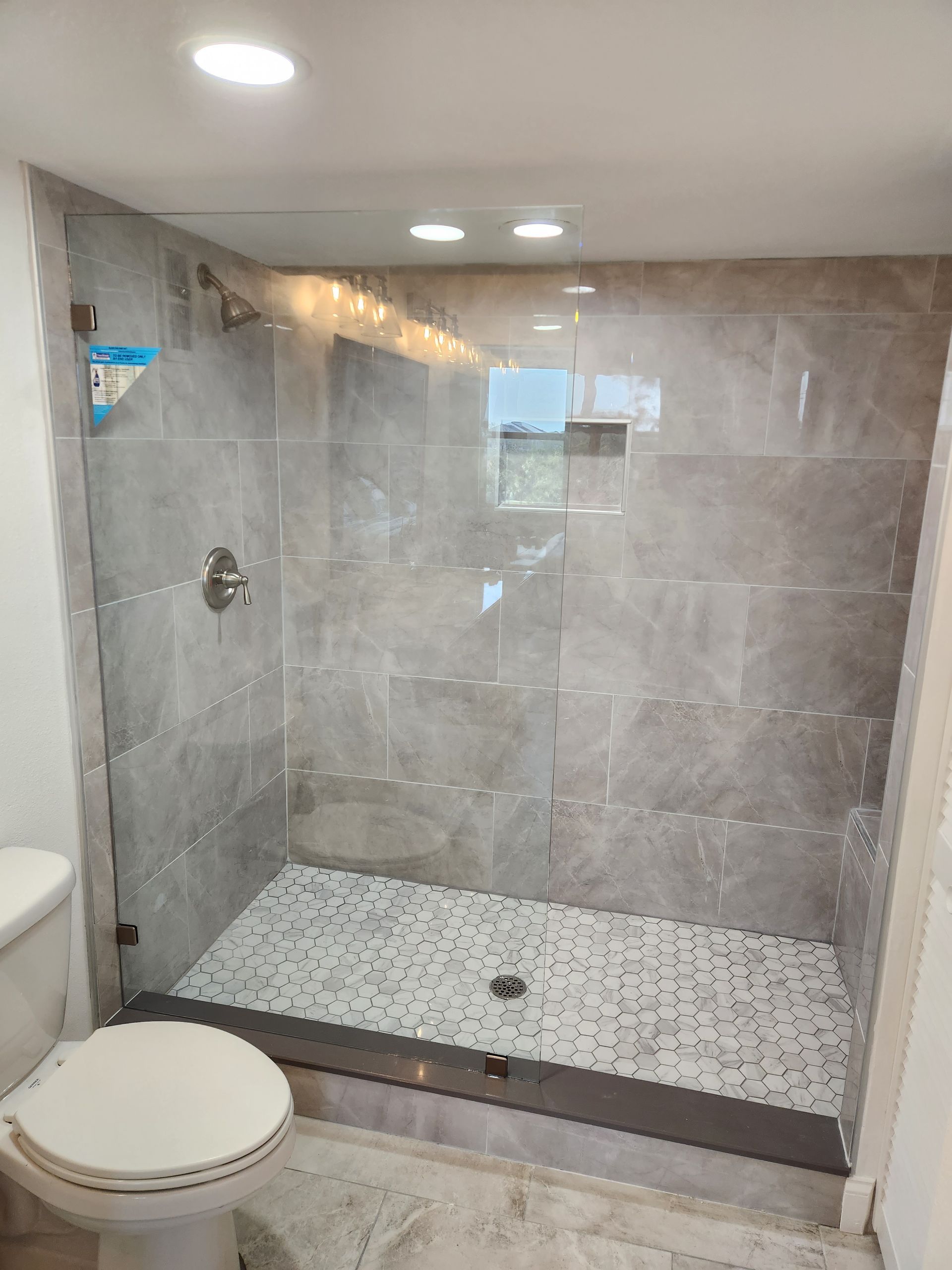 Shower Splash Guards Gallery Clear Custom Glass