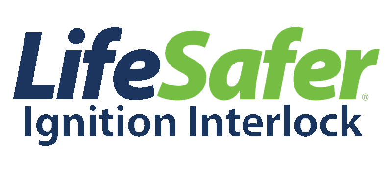 LifeSafer Ignition Interlock logo in blue and green text
