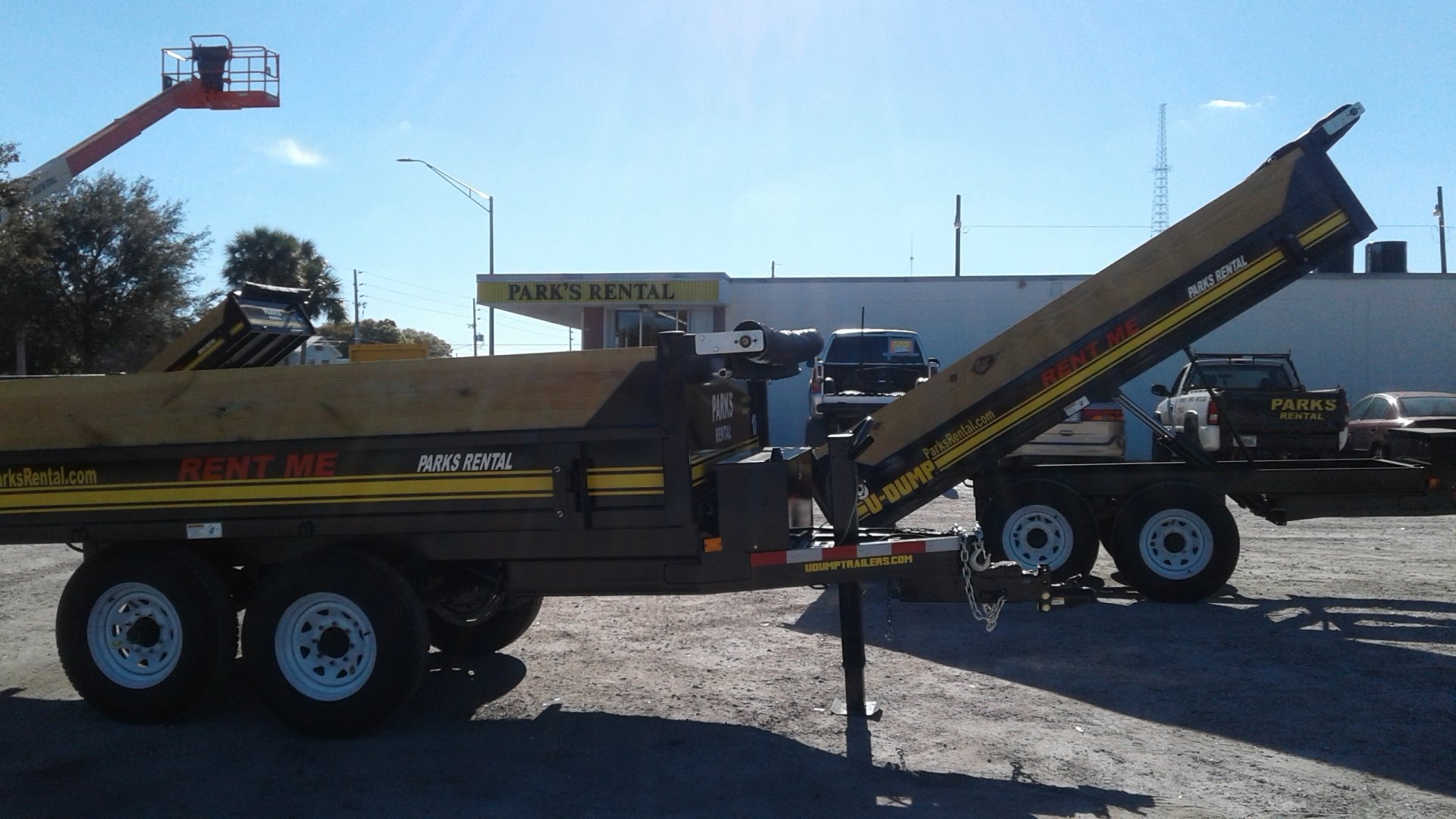 Hauling Equipment Rental Dump Trailer Port Saint Lucie