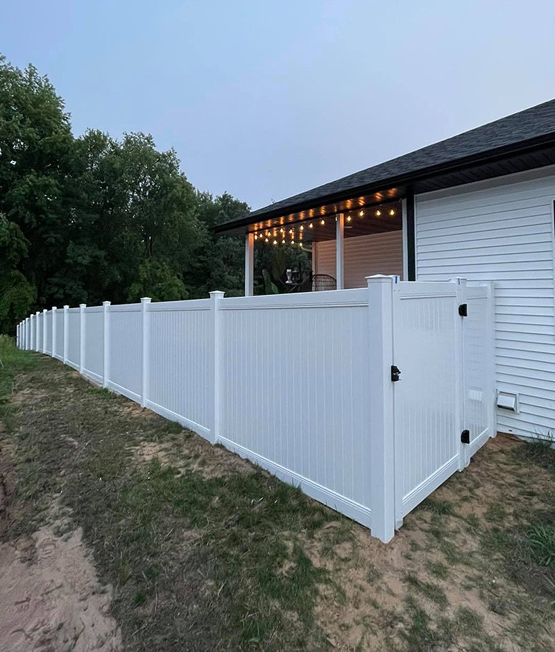 Vinyl Fence Gate Installation Eau Claire, WI
