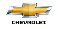 Chevrolet gold bowtie logo with chrome outline and the word “CHEVROLET” below