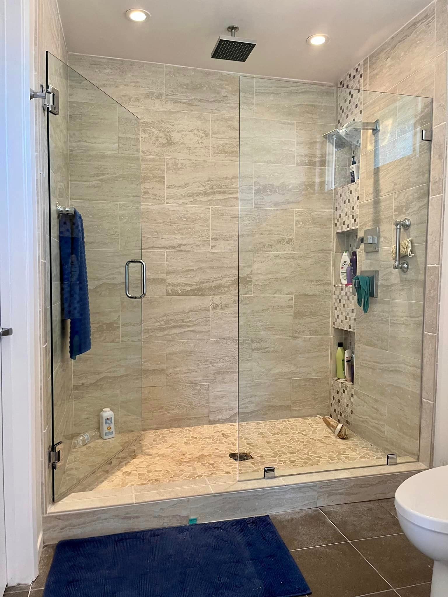 Glass Shower Doors Upland, CA College Glass