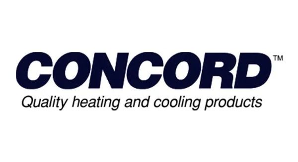 Concord logo: dark blue text